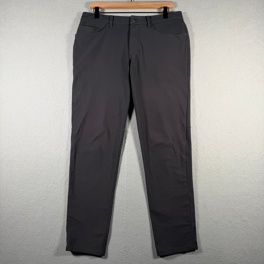 Lululemon Mens ABC Pant Charcoal Grey Slim Tapered 32x29 M5704S